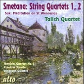 Smetana: String Quartets No.1, No.2; Suk: Meditation on St.Wencelas Op.35a, etc