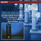 Wagner: Tristan und Isolde - Highlights / Boehm, Nilsson
