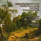 Hummel: Works for Oboe & Orchestra; Introduction, Theme & Variations Op.102, Septet Op.74, "Grand Concerto"  / Vladislov Borovka(ob), Ivan Klansky(p), Pavel Langpaul(fg), Pavel Hula(cond), Czech Nonet, Praga Camerata