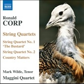 R.Corp: String Quartets No.1 "The Bustard", No.2, Country Matters