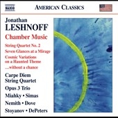 ڡǥูڻͽ/J.Leshnoff Chamber Music - String Quartet No.2, Seven Glances at a Mirage, etc[8559721]