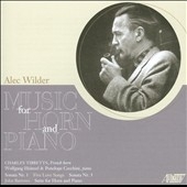 Alec Wilder: Music for Horn & Piano Alec Wilder: Music for Horn & Piano