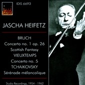 å㡦ϥեå/Bruch Violin Concerto No.1, Scottish Fantasy Vieuxtemps Violin Concerto No.5 Tchaikovsky Serenade Melancolique[IDIS6693]