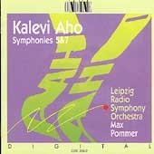 Aho: Symphony no 5 & 7 / Pommer, Leipzig Radio SO Aho: Symphony no 5 & 7 / Pommer, Leipzig Radio SO