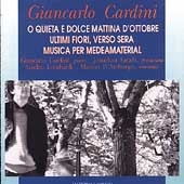 Cardini: Musica per Medeamaterial, etc / Cardini, et al Cardini: Musica per Medeamaterial, etc / Cardini, et al