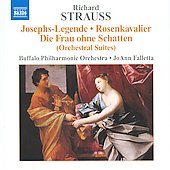 R.Strauss: Der Rosenkavalier Suite Op.59 TrV.227d, Symphonic Fantasy on Die Frau ohne Schatten TrV.234a, etc / JoAnn Falletta, Buffalo PO