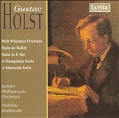 ɥ󡦥եϡˡɸ/Holst Walt Whitman Overture op.7/Suite de Ballet op.10/Suite No.1 op.28-1/etcNicholas Braithwaite(cond)/LPO [SRCD210]