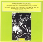 Mozart: Don Giovanni Highlights / Busch, Glyndebourne Opera Mozart: Don Giovanni Highlights / Busch, Glyndebourne Opera