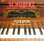 ԡƥ/Schubert Impromptus D.899 &D.935 / Peter Katin(p)[DDV24112]