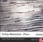 CHOPIN:PIANO CONCERTO NO.2 OP.21/SCHERZOS NO.1-NO.4:FELICJA BLUMENTAL(p)/ROBERT WAGNER(cond)/INNSBRUCK SYMPHONY ORCHESTRA