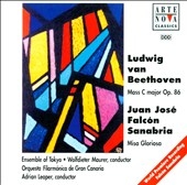 Beethoven: Mass in C; Sanabria: Misa Gloriosa / Maurer, etc Beethoven: Mass in C; Sanabria: Misa Gloriosa / Maurer, etc
