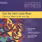 Vocalessence Witness - Got the Saint Louis Blues; Classical Music in the Jazz Age
