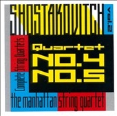 Shostakovich: String Quartets Vol 2 / Manhattan Quartet Shostakovich: String Quartets Vol 2 / Manhattan Quartet