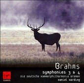 Brahms:Symphonies No.3/No.4:Daniel Harding(cond)/Deutsche Kammerphilharmonie Orchestra