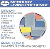 Gershwin, Copland, Schuller, Bloch / Dorati, Minneapolis SO