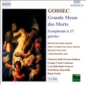 ǥեꥹ/Gossec Grand Messe des Morts, Symphonie /Fasolis, Hauschild[8554750]