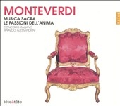 Claudio Monteverdi:Musica Sacra La Passioni Dell'anima, Pandolfo Alessandrini:Concerto Italiano 