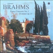 ハーディ・リットナー/ブラームス： ピアノ協奏曲第1番 Op.15、間奏曲 Op.119‐1[MDG90416996]