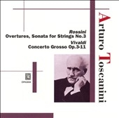 ȥȥˡ/Rossini Overtures Sonata for Strings No.3 Vivaldi Concerto Grosso, Op.3/11[OPK2059]