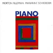 Feldman: Piano / Marianne Schroeder
