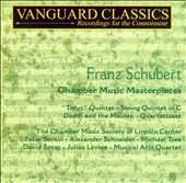 Masterpieces - Schubert: Chamber Music / Serkin, Schneider Masterpieces - Schubert: Chamber Music / Serkin, Schneider