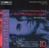 Bach: Cantatas Vol 10 / Suzuki, Bach Collegium Japan