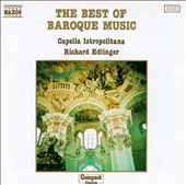 Richard Edlinger/Best of Baroque Music / Edlinger, Capella Istropolitana[8550014]
