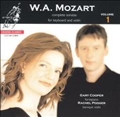 Mozart: Complete Sonatas for Keyboard and Violin Vol 1
