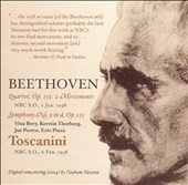 Beethoven: Symphony No.9, String Quartet No.16-2 & 3 Movements For String Orchestra / A.Toscanini, NBC SO, V.Bovy, K.Thorborg, J.Peerce, E.Pinza
