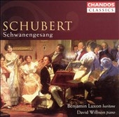 Schubert: Schwanengesang / Benjamin Luxon, David Wilson