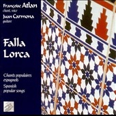 Falla, Lorca: Spanish Popular Songs / Atlan, Carmona