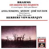 Brahms: German Requiem / Karajan, Tomowa-Sintow, Van Dam