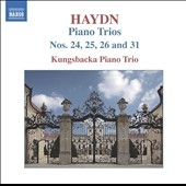 クングスバッカ・ピアノ三重奏団/Haydn： Piano Trios No.24, No.25, No.26, No.31[8572040]