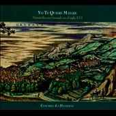 Yo Te Quiere Matare - Ministriles (Wind Band) in 16th Century Granada