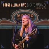 Gregg Allman Live: Back To Macon, GA ［2CD+DVD］