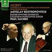 Moret: Concerto for Cello, Hymnes de Silence / Rostropovitch