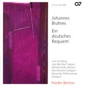 Brahms: German Requiem / Bernius, Borchert, Volle, et al