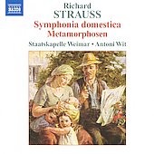 ȥˡå/R.Strauss Symphonia Domestica, Metamorphosen / Antoni Wit, Weimar Staatskapelle[8570895]