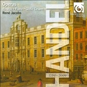 Handel: Operas -Flavio, Giulio Cesare, Rinaldo (1977-2002)  / Rene Jacobs(cond), Freiburger Barockorchester, etc