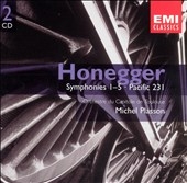 Honegger: Symphonies no 1-5, etc  / Plasson