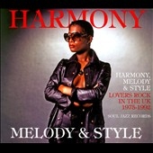 Harmony, Melody & Style : Lovers Rock and Rare Groove in the UK 1975-92