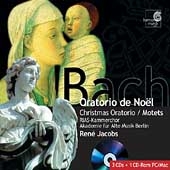 Bach: Oratorio de Noel, Motets / Jacobs, Scholl, Guera, et al