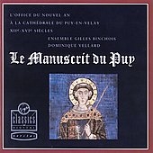 Le Manuscrit du Puy / Ensemble Gilles Binchois