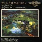 Mathias: Symphonies no 1 & 2 / Mathias, BBC Welsh SO