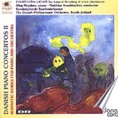 Danish Philharmonic Orchestra South Jutland/Danish Piano Concertos Vol 2 -  Winding, Hartmann / Marshev[DACOCD581]