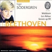 BEETHOVEN:PIANO SONATAS NO.26 OP.81A"LES ADIEUX"/NO.21 OP.53"WALDSTEIN"/NO.27 OP.90:INGER SODERGREN(p) BEETHOVEN:PIANO SONATAS NO.26 OP.81A"LES ADIEUX"/NO.21 OP.53"WALDSTEIN"/NO.27 OP.90:INGER SODERGREN(p)