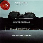 Brahms, Weber: Clarinet Quintets / Stoltzman, Tokyo Quartet