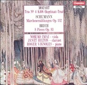 Mozart, Schumann, Bruch: Trios / Hilton, Imai, Vignoles