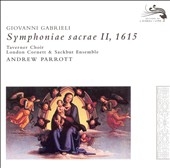 G.Gabrieli :Symphoniae Sacrae Book.2 -1615:Andrew Parrott(cond)/London Cornett & Sackbutt Ensemble/Taverner Choir