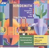 Hindemith: The Complete Works for Viola Vol 1 / Paul Cortese